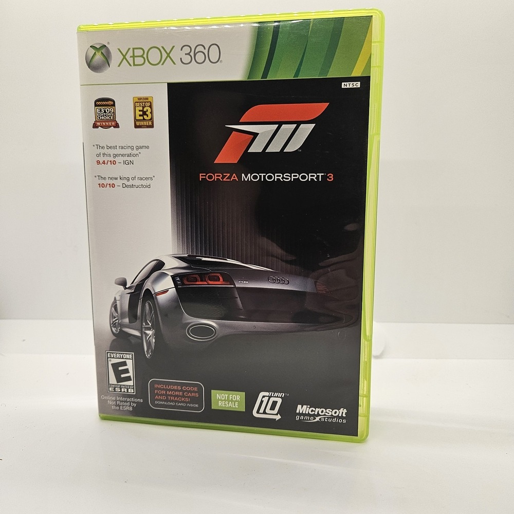 Forza Motorsport 3 Xbox 360 2-Disc Complete Microsoft Racing Game‎